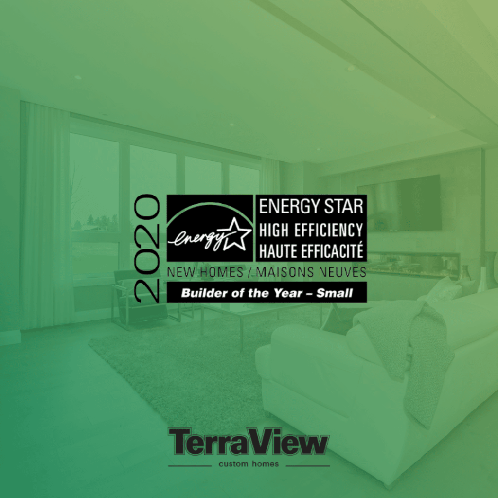 Terra View Homes Named Recipient of the 2020 ENERGY STAR® Canada Builder of the Year Award