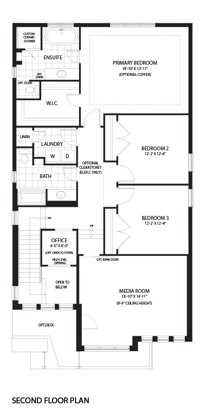 3. Avonlea C Second Floor Plan