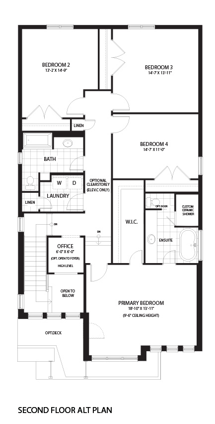 4. Avonlea C Second Floor Alt Plan