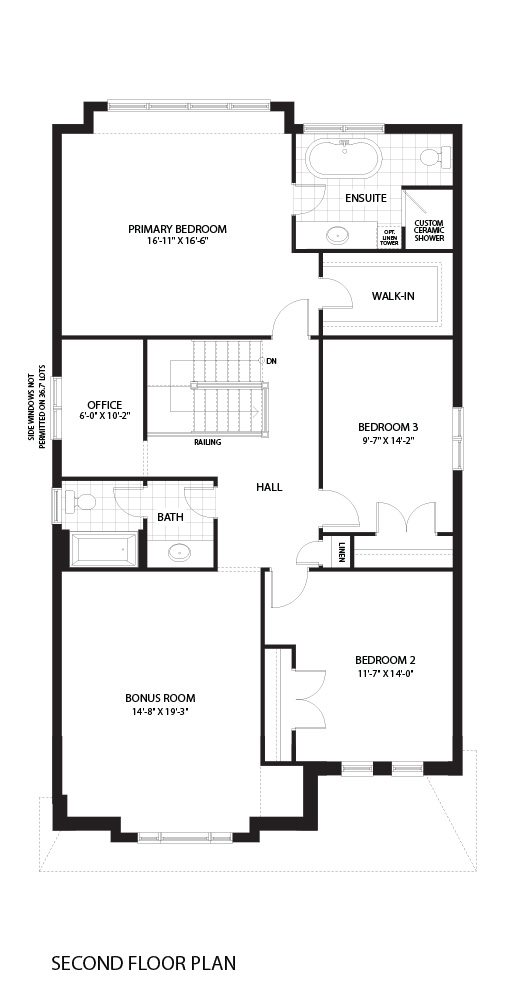 5. Windemere A- Second Floor Plan