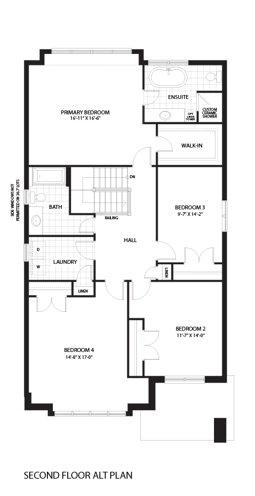 5. Windemere C- Second Floor Alt Plan