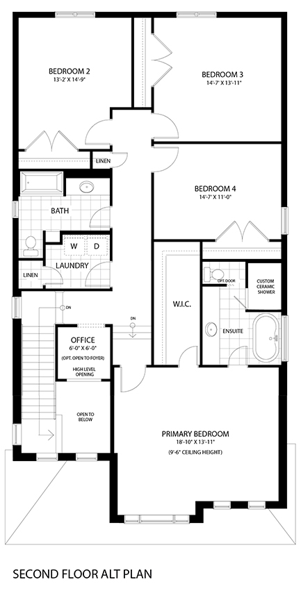 1727 sq.ft. (includes open to below)