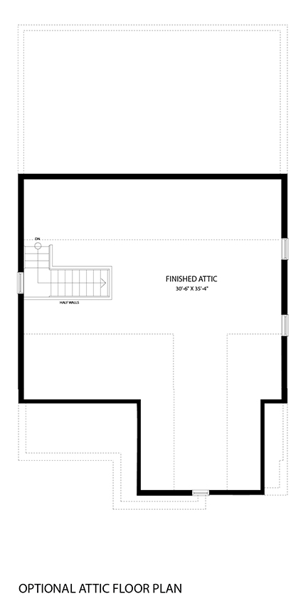 6. Avonlea B - Attic Floor plan