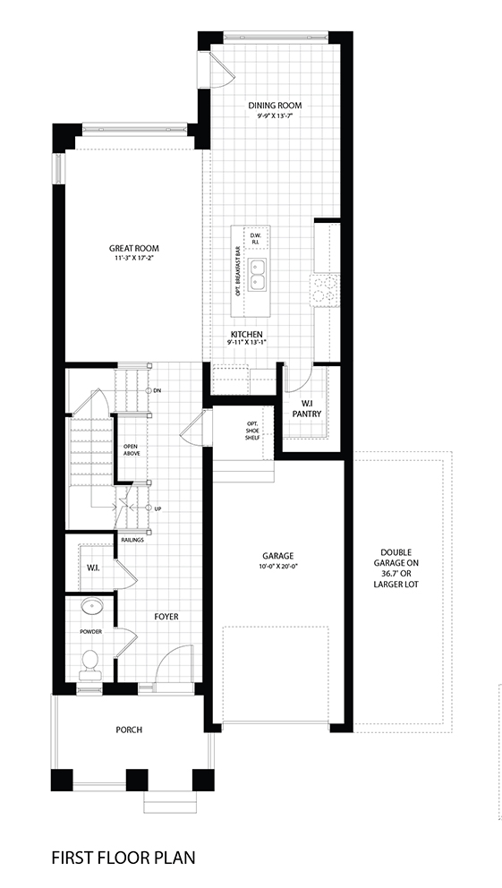 2. Fairfield B - Main Floor Plan