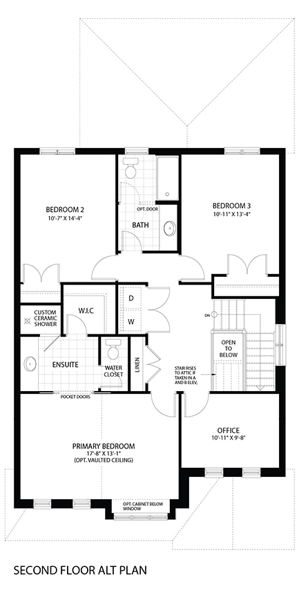 4. Meadowlands B - Second Floor Alt Plan