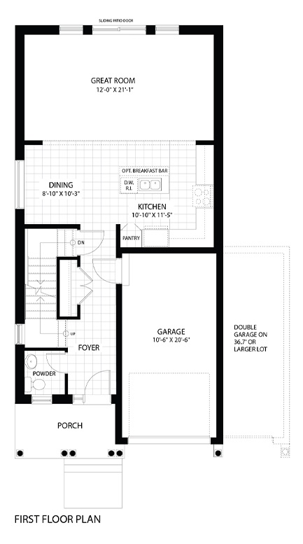 2. Silverbirch A - Main Floor Plan