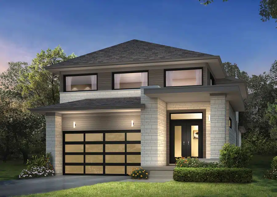 Elevation C - 2193 sqft.