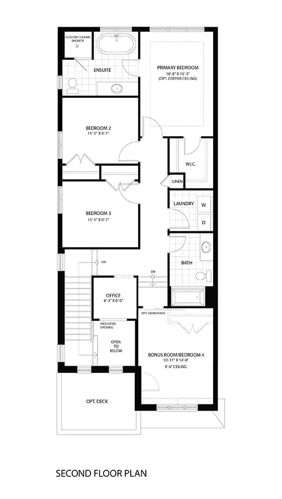 1244 sq.ft. (includes open to below)