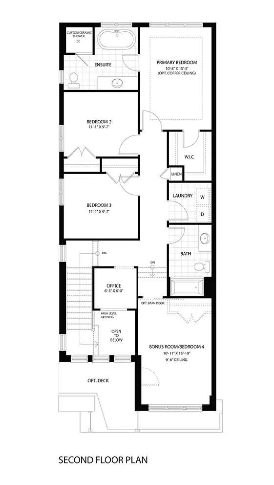 1264 sq.ft. (includes open to below)