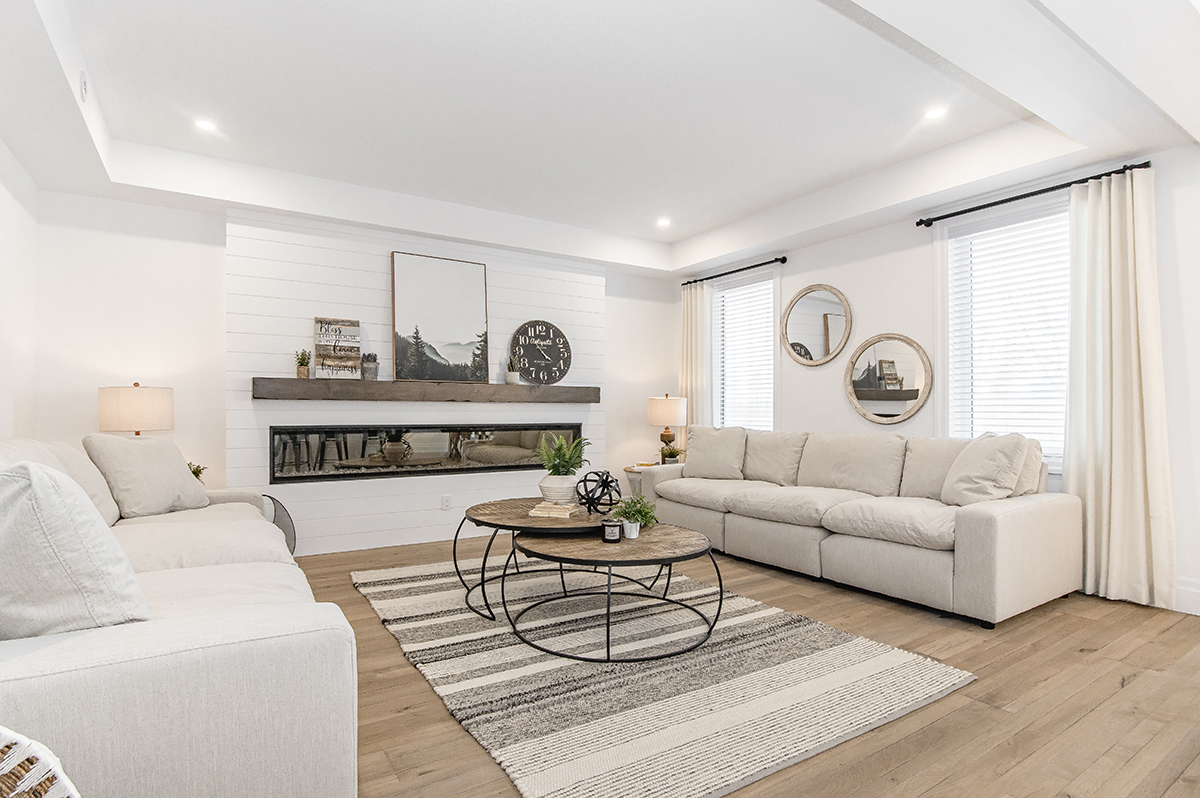 Hart Village - Model Home - Living Room
