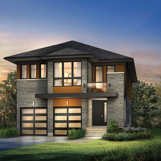 Elevation C - 2842 sqft.